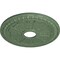 Ekena Millwork Raymond Ceiling Medallion (Fits Canopies up to 5 1/8"), 18 1/8"OD 3 5/8"ID x 1 1/8"P, Athenian Green CM18RAAGF - alternate 3